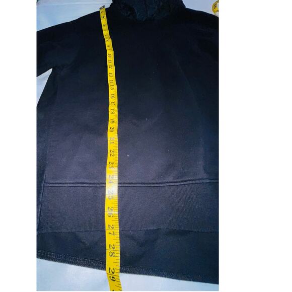 Zara Mixed Materials Sweatshirt - Women's Size L - Quilting, Jersey & Canvas‎ - Picture 7 of 9